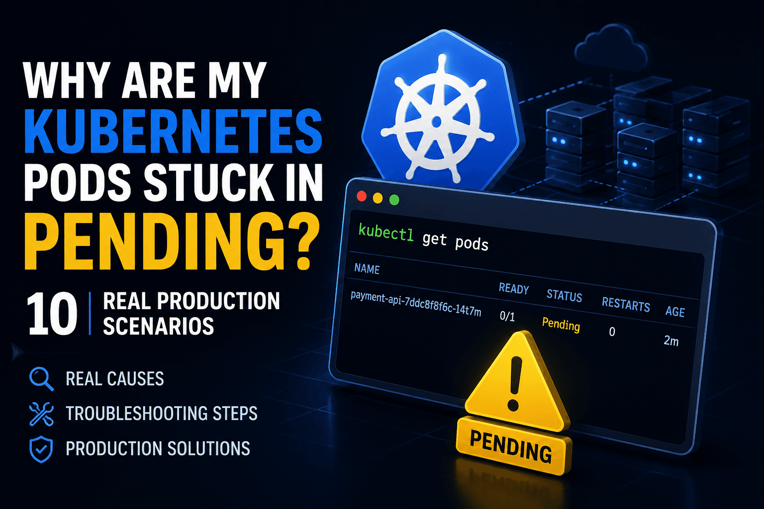 Why Are My Kubernetes Pods Stuck in Pending? 10 Real Production Scenarios